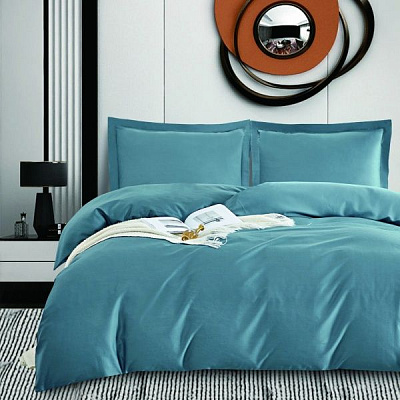 Комплект постільної білизни сімейний зелений La Nuit