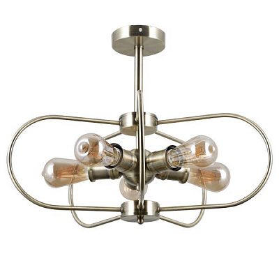 Люстра потолочная Victoria Lighting 5x60 Вт E27 золото Noir/PL5 gold 