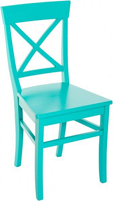 Стілець обідній Скіф МП Генрі бірюзовий/бірюзовий