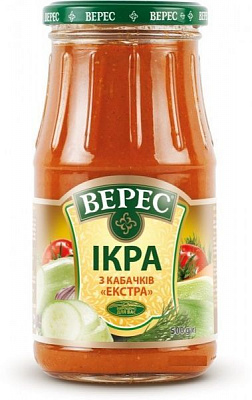 Икра Верес из кабачков Экстра 500 г
