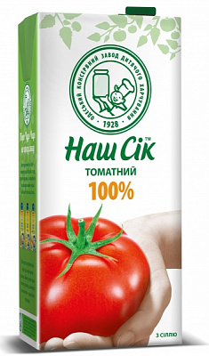 Сок Наш Сік Томатный 1,93 л 
