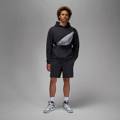 Джемпер Nike M J AIR JDN WM FLC HOODIE FJ1966-045 р.L чорний