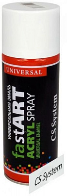 Эмаль аэрозольная FAST ART CS System 400 мл 3020 Красная