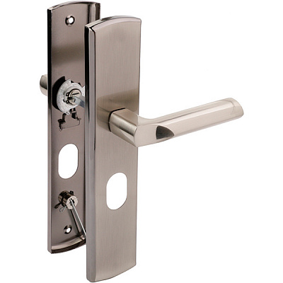 Ручка на планке Linde MD-1000R SN правая 72 мм матовый никель