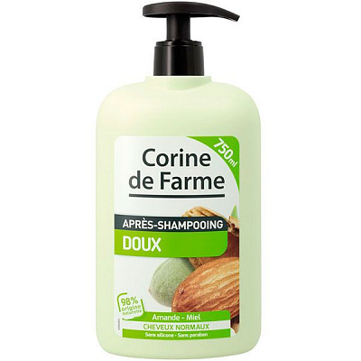 Бальзам Corine de Farme м'який з мигдалем 750 мл