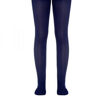 Колготки для дівчаток Conte-Kids Ce Nancy Marino р.116-122 темно-синій