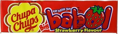 Chupa Chups Big Babol полуниця 21 г
