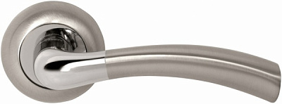 Ручка на розетці Firenze Capri матовий нікель