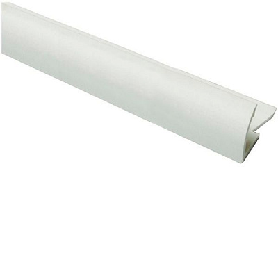 Кутник для плитки ОМіС зовнішній ПВХ 8 мм 2,5м білий