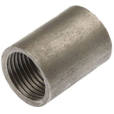 Муфта с резьбой ВВ Гусак сталь 1/2