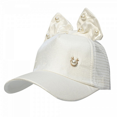 Кепка для девочек Devilon 3-6 лет р.47-52 белый 518998 