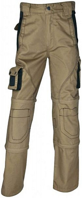 Брюки робочі Delta plus Мax spring   р. S MSPANBEPT бежевий