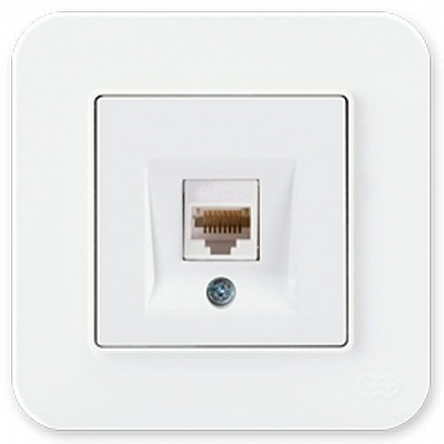 Розетка Gunsan Radius крем 01 37 12 00 100 130