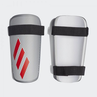 Щитки футбольные Adidas X LITE р. L серебристый DY2576