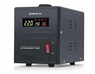Стабилизатор напряжения Real-el STAB Energy-500