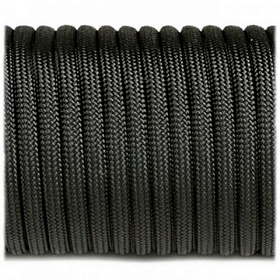 Шнур полиамидный паракорд 4 мм 10 м черный