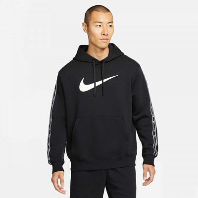 Джемпер Nike REPEAT SW FLC PO HOOD BB DX2028-010 р. L чорний