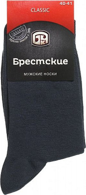 Шкарпетки чоловічі БЧК 2122 Classic 000 р. 25 темно-сірий
