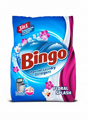 Стиральный порошок для машинной и ручной стирки Bingo Color 