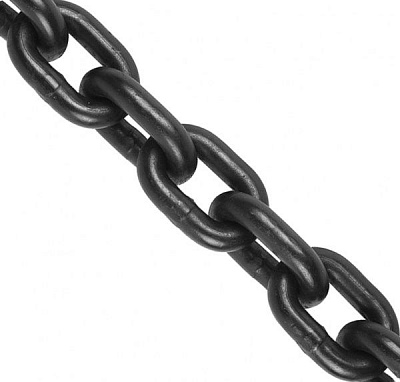Ланцюг коротколанковий вантажопідйомний 8 мм 1 м 8 класу міцності