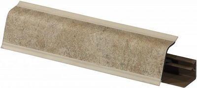 Плінтус S055 4200x1x1 мм травертин класичний