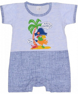 Боди для мальчика Татошка р.68 голубой 16171дж 