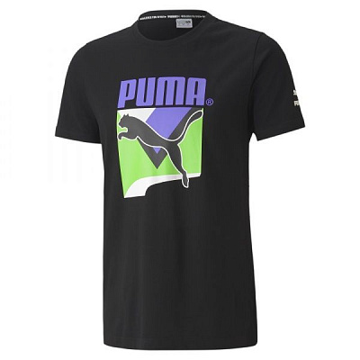 Футболка Puma TFS Graphic Tee 59761456 XL черный