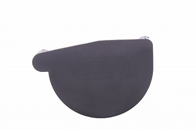 Заглушка желоба правая PROFiL 130 мм графит 