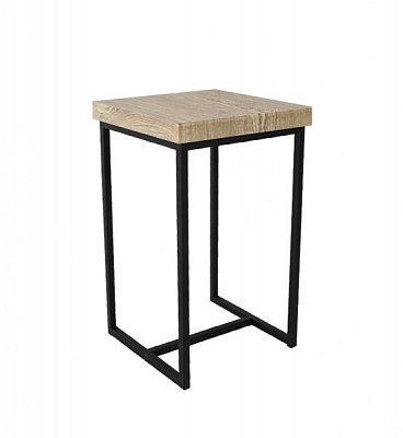 Табурет Україна Тікко дуб античний 300х300х490 мм дуб античний / чорний