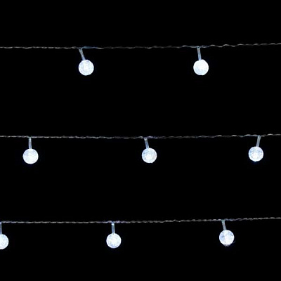 Гирлянда линейная LED 20 ламп 3 м белая 11530105