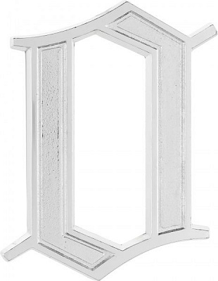 Цифра цинк хром 70 мм Larvij LNZ755 CP #0