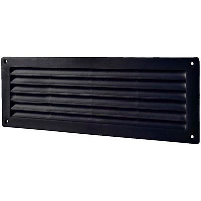 Решетка Вентс МВ 350 пластик черный 