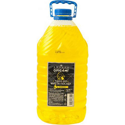 Средство для мытья посуды Origami Horeca Лимон 5 л 