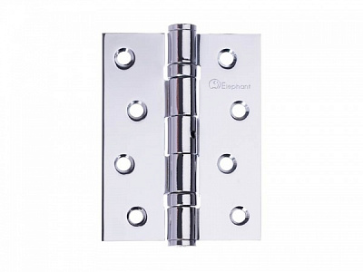 Петля Elephant 100x75x3 мм полированный хром универсальная 1 шт.