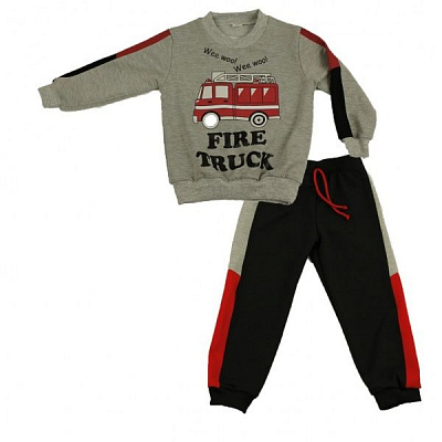 Костюм Danaya р.116 серый с черным ГЗ-04 