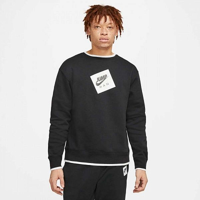 Свитшот Nike M J JMC CREW CV2370-010 р. L черный