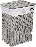 Корзинка плетеная Tony Bridge Basket с текстилем 37х27х48 см HQN20-4AB-2 