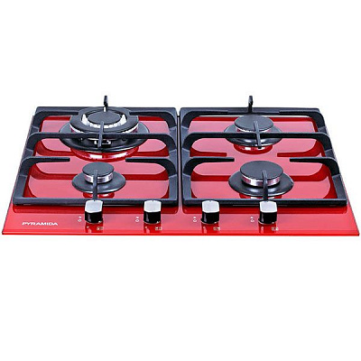 Варильна поверхня газова Pyramida PFH 640 STG red