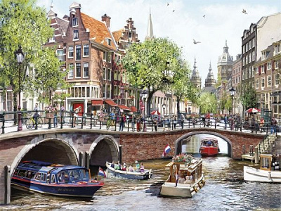 Картина Amsterdam 85x113 см Styler GL-12808