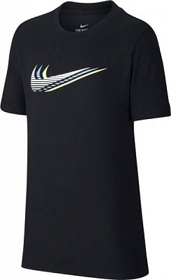 Футболка Nike U NSW TEE TRIPLE SWOOSH CU4572-010 XL чорний