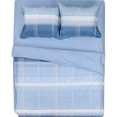 Комплект постільної білизни Elegance 2 синій La Nuit