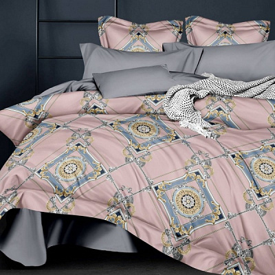 Комплект постільної білизни Olisia 2.0 різнокольоровий принт SoundSleep