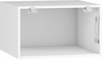 Шкаф верхний Грейд Антресоль с газлифтом LS (фас.СВ) Оптимум 600x360x560 мм белый