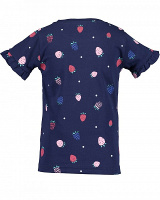 Футболка для девочек Blue Seven р.110 темно-синий 702239 X_564_р.110 