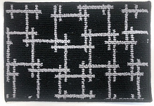 Килимок Dariana MINI 4 40x60 см чорний
