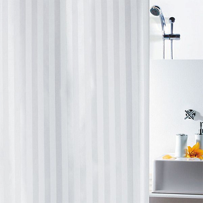 Шторка для душу Spirella Magi 180x200 см біла