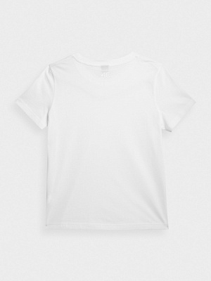 Футболка 4F TSHIRT F0770 4FSS23TTSHF0770-11S р.S білий