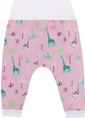 Ползунки Sasha Ползуны с открытой ножкой р.74 розовый 