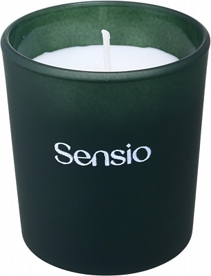 Свічка ароматична Sensio в склі Warm Wishes, зелена, ТМ Sensio