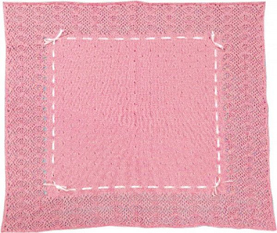 Простынь Фламинго 90х90 см розовый 781 